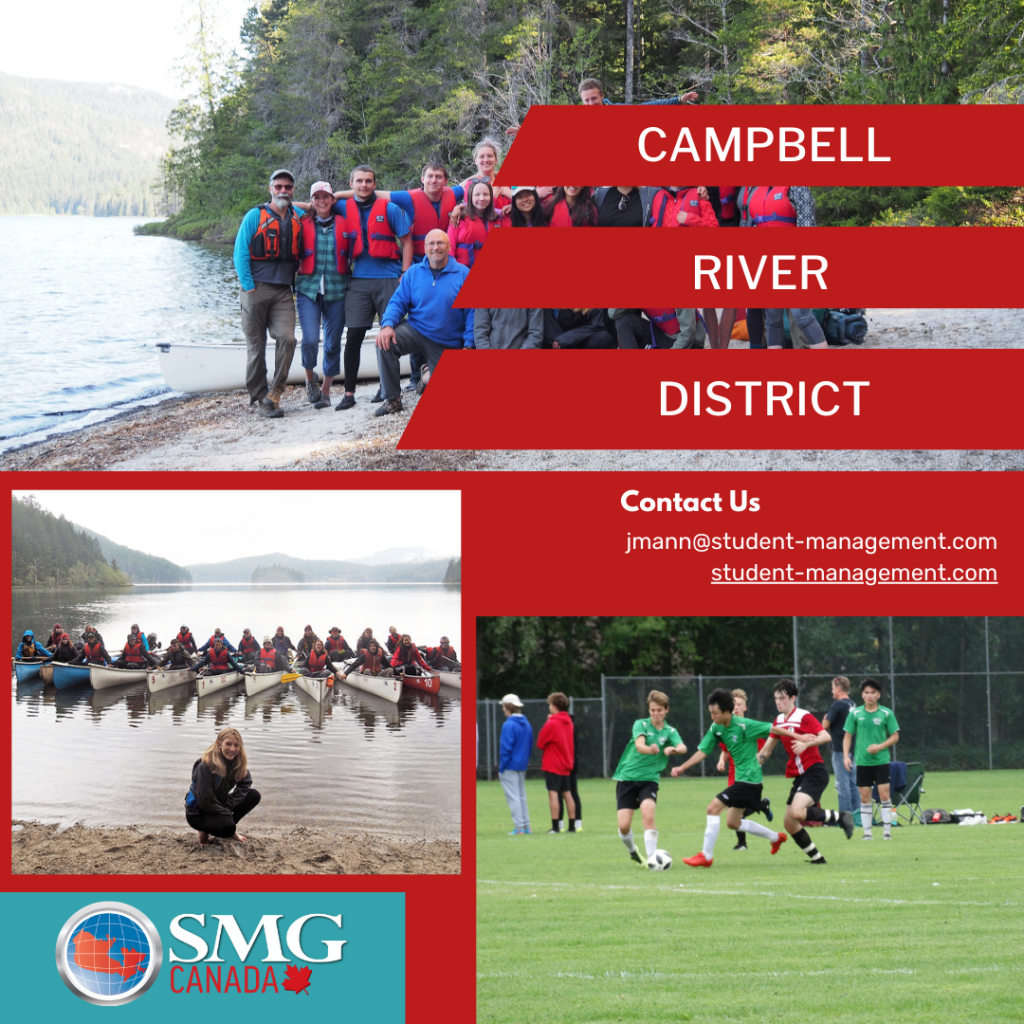 Campbell River School District located on Vancouver Island, Canada