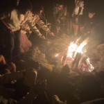 STM Students at Campfire